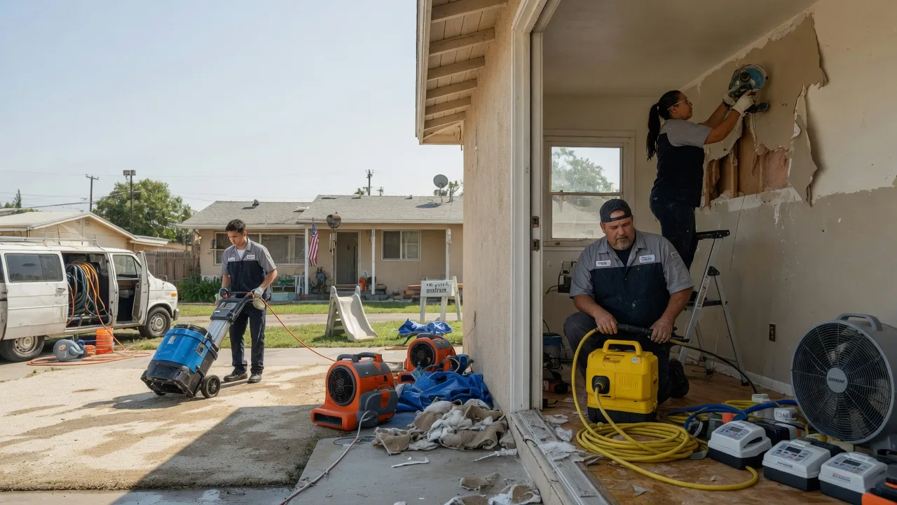 Water Damage Restoration in Evansville, IN near me